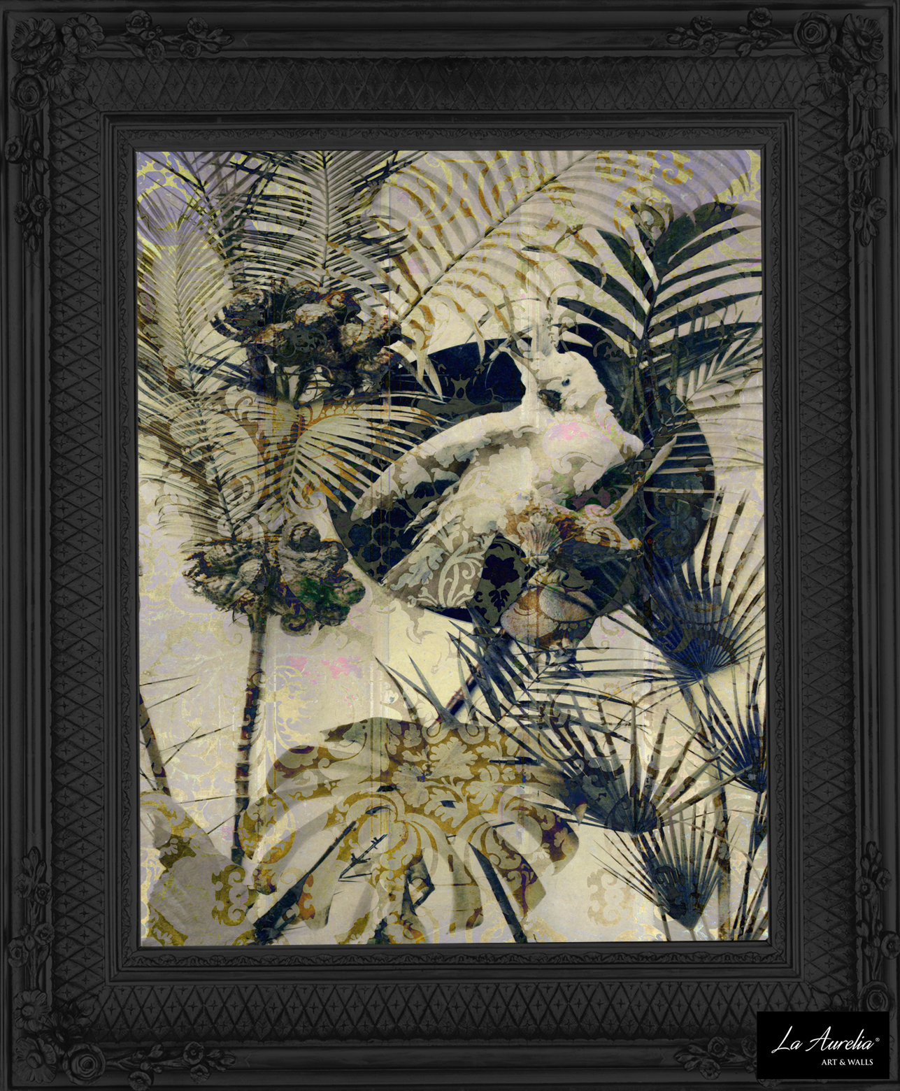 Wallpaper Exotic #190915 Framed